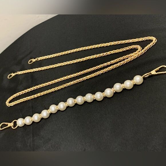 2 Chain Styles Handmade Real Shearling Push lock Clutch/Wristlet/Crossbody - Picture 11 of 11